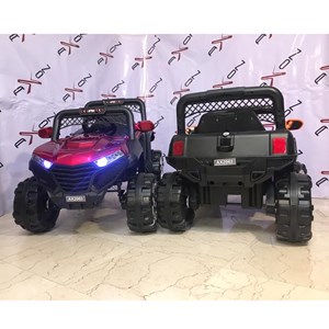 ماشین شارژی جیپ آفرود متالیک چهار موتور AX2063_فروشگاه اسباب بازی